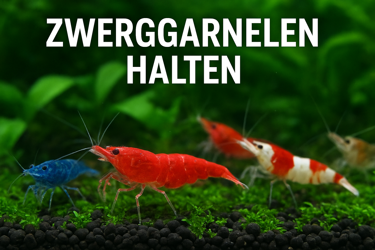Zwerggarnelen halten und pflegen: Der ultimative Leitfaden für Einsteiger