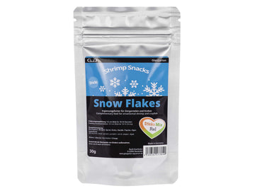 GlasGarten Shrimp Snacks Snow Flakes Sticks Mix 3in1 30g